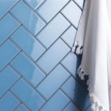 Spectrum Glass Stream Clear Glass Tiles
