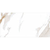 Statuario Mercury Gold Rectified Polished Tile 30 x 60cm