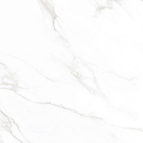 Statuario Mercury White Rectified Polished Tile 80 x 80cm
