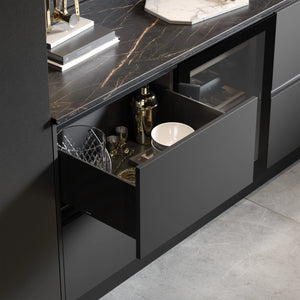 Omega Novus Super Matt Jet Drawer