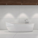Super White Rectified Polished Tiles