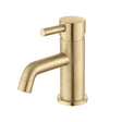 Tabo Hero Brushed Brass Cloakroom Basin Mixer Tap & Waste