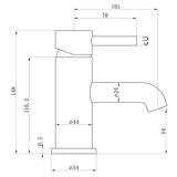 Tabo Hero Basin Mixer Tap & Waste