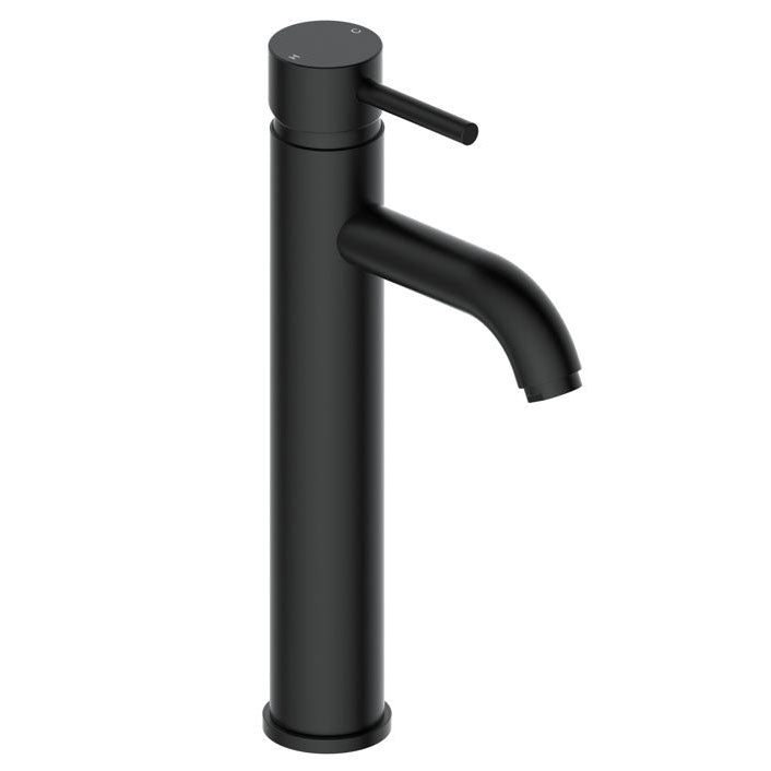 Tabo Hero Matt Black Tall Basin Mixer Tap