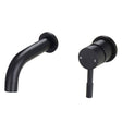 Tabo Hero Matt Black Wall Mounted Basin Mixer Tap
