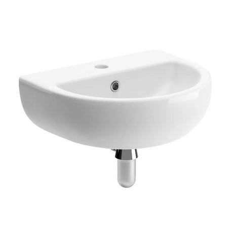 Tabo Lantana 1TH Cloakroom Basin & Bottle Trap 450 x 380mm