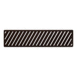 Tabo Linear Tray Waste Cover - Matt Black