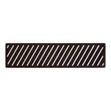 Tabo Linear Tray Waste Cover - Matt Black