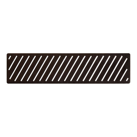 Tabo Linear Tray Waste Cover - Matt Black