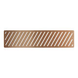 Tabo Linear Tray Waste Cover - Brushed Bronze