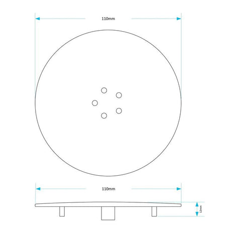 Tabo Low Profile Tray Waster Cover