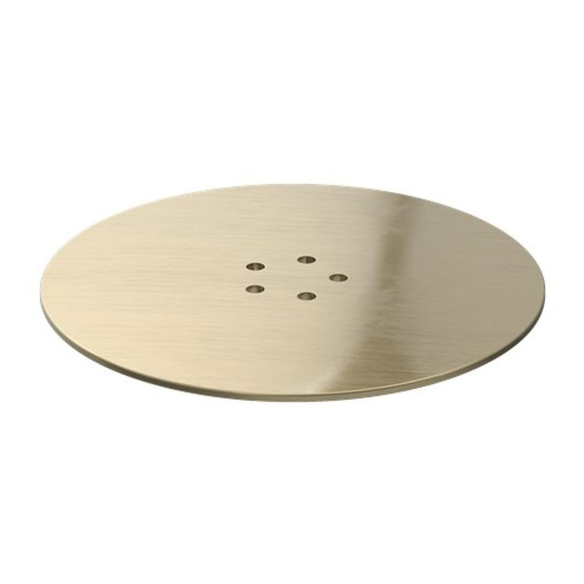 Tabo Low Profile Tray Waster Cover - Brushed Brass