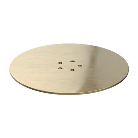 Tabo Low Profile Tray Waster Cover - Brushed Brass