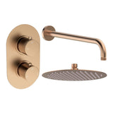 Tabo Marina 1 - Brushed Bronze Round Shower Valve & Kit
