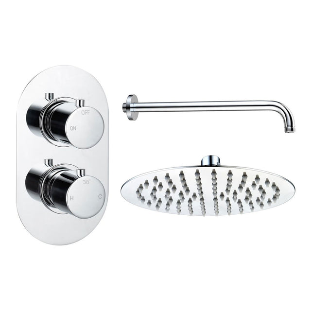 Tabo Marina 1 - Chrome Round Shower Valve & Kit