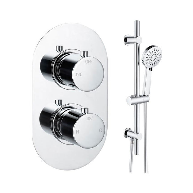 Tabo Marina 2 - Chrome Round Shower Valve & Kit