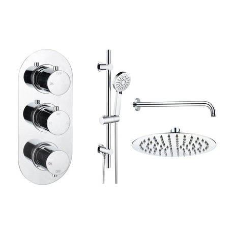 Tabo Marina 3 - Chrome Round Shower Valve & Kit