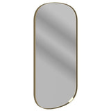Tabo Moon Brushed Bronze Obround Mirror 800 x 400mm