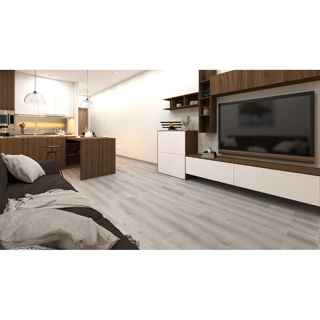 Tabo Morning Mist Oak Matt Vinyl
