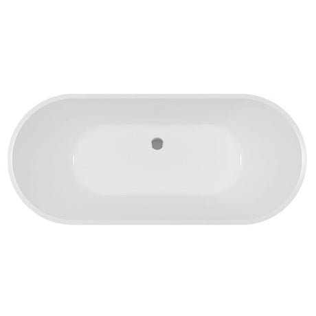 Tabo Neve Fluted Freestanding Bath 1700 x 750 x 570mm