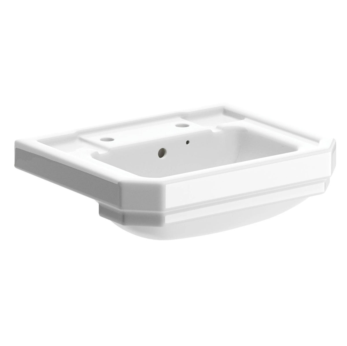 Tabo Primrose 2TH Semi Recessed Basin 495 x 445mm