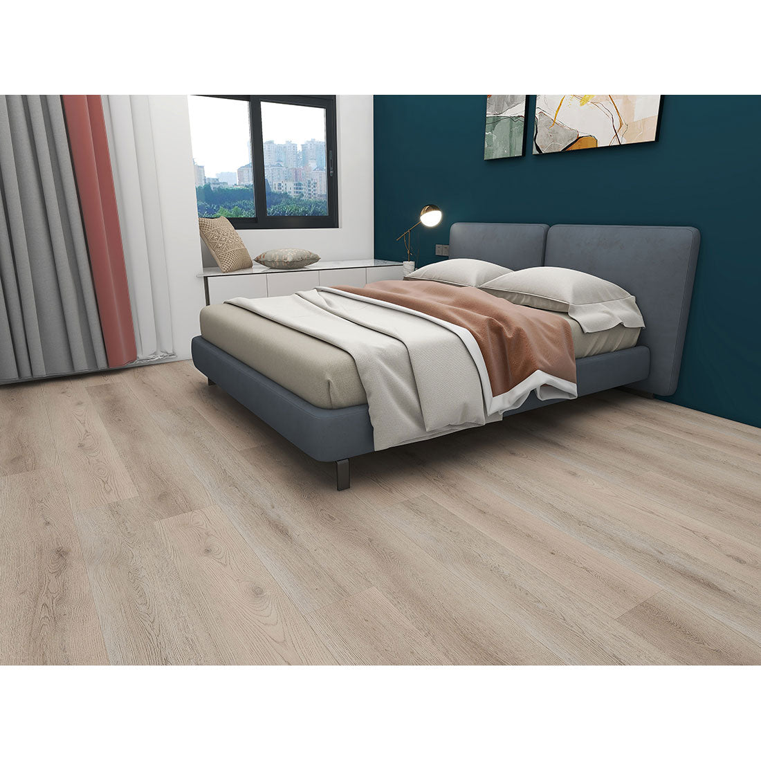 Tabo Smoked Oak Matt SPC Click Vinyl