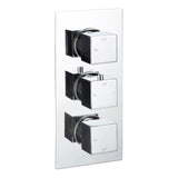 Tabo Sorrento 3 - Chrome Square Shower Valve & Kit