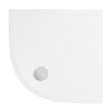 Tabo Splash Anti-Slip Ultraslim Quadrant Tray & Waste