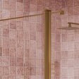 Tabo Splash Fresco Optional Wetroom Rotatable Panel Brushed Bronze 300mm
