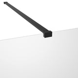 Tabo Splash Fresco Wetroom Panel Black