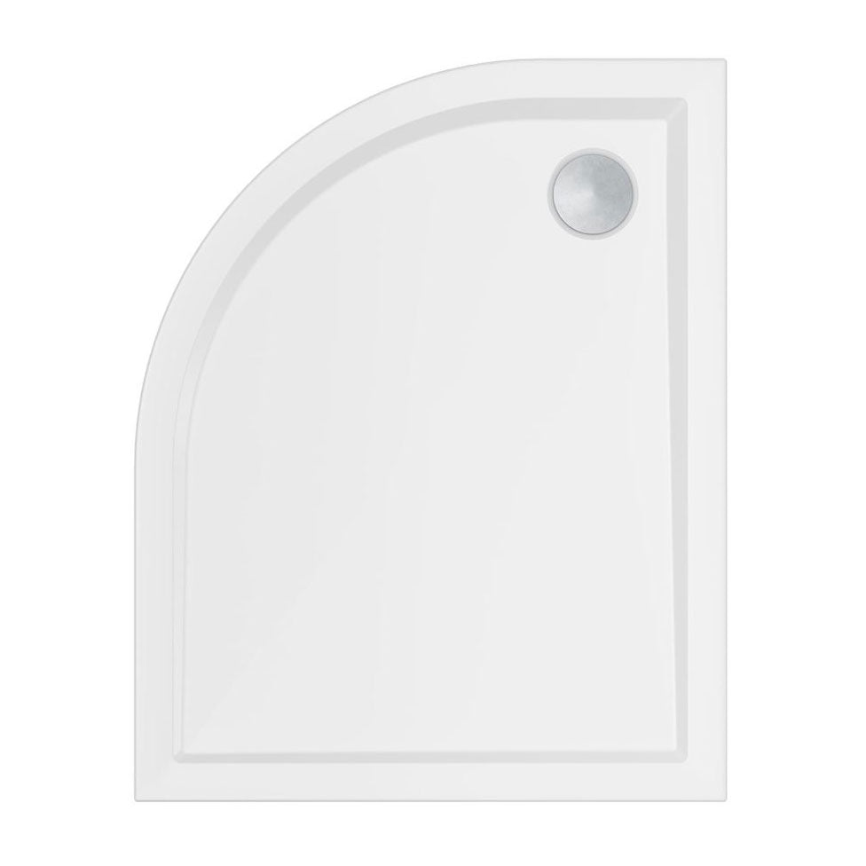Tabo Splash Low Profile Offset Quadrant Tray & Waste (LH)