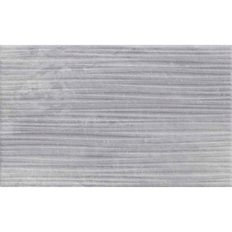 Tavera Gris Decor Gloss Ceramic Wall Tile 33.3 x 55cm