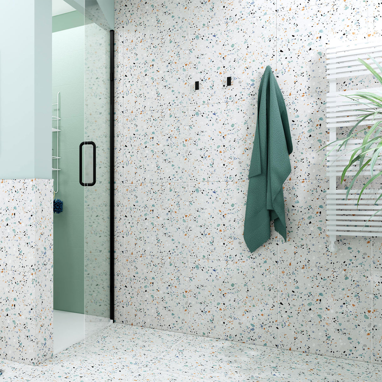 Tiva Bianco tiles in bathroom