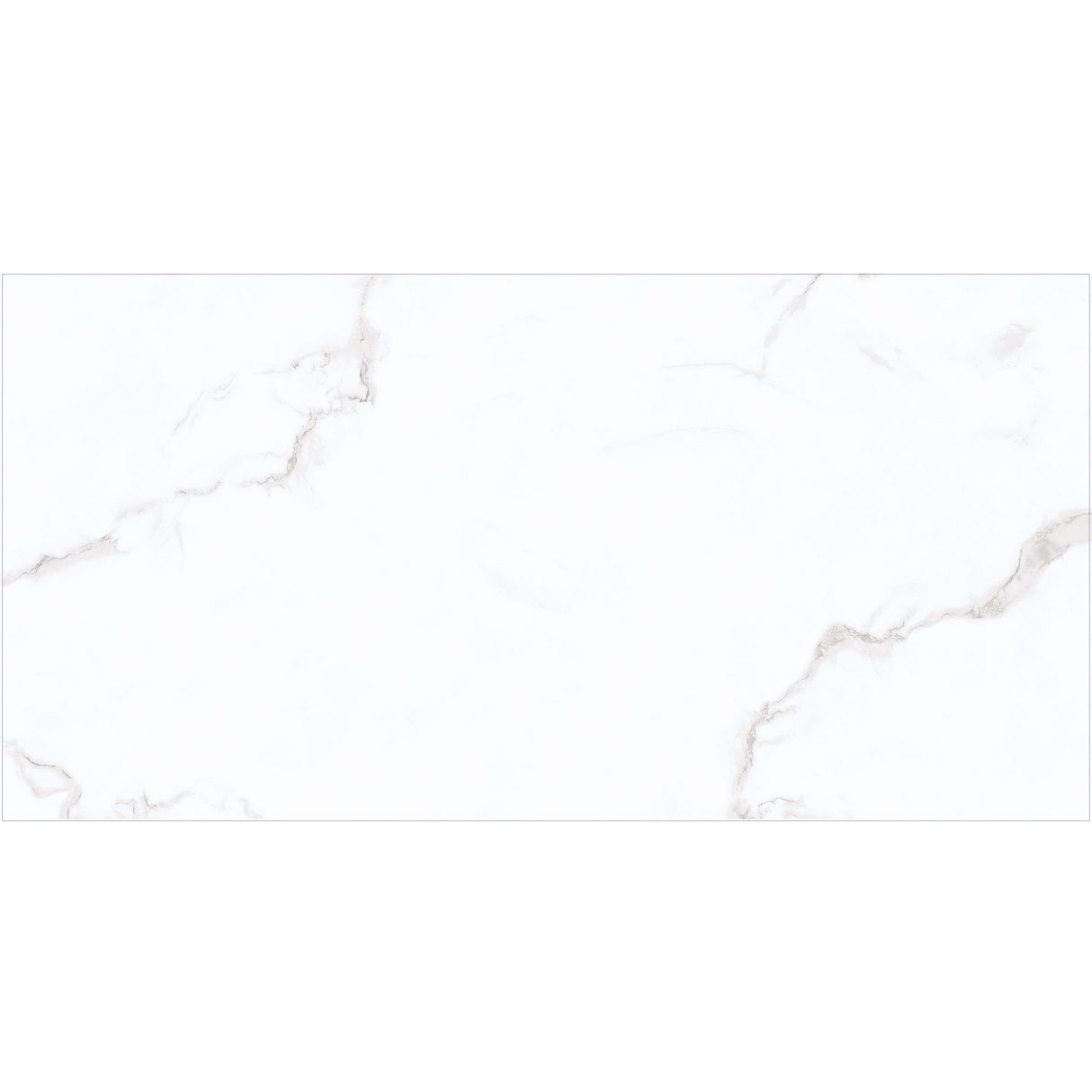 Toledo White Gloss Wall Tile 30 x 60cm