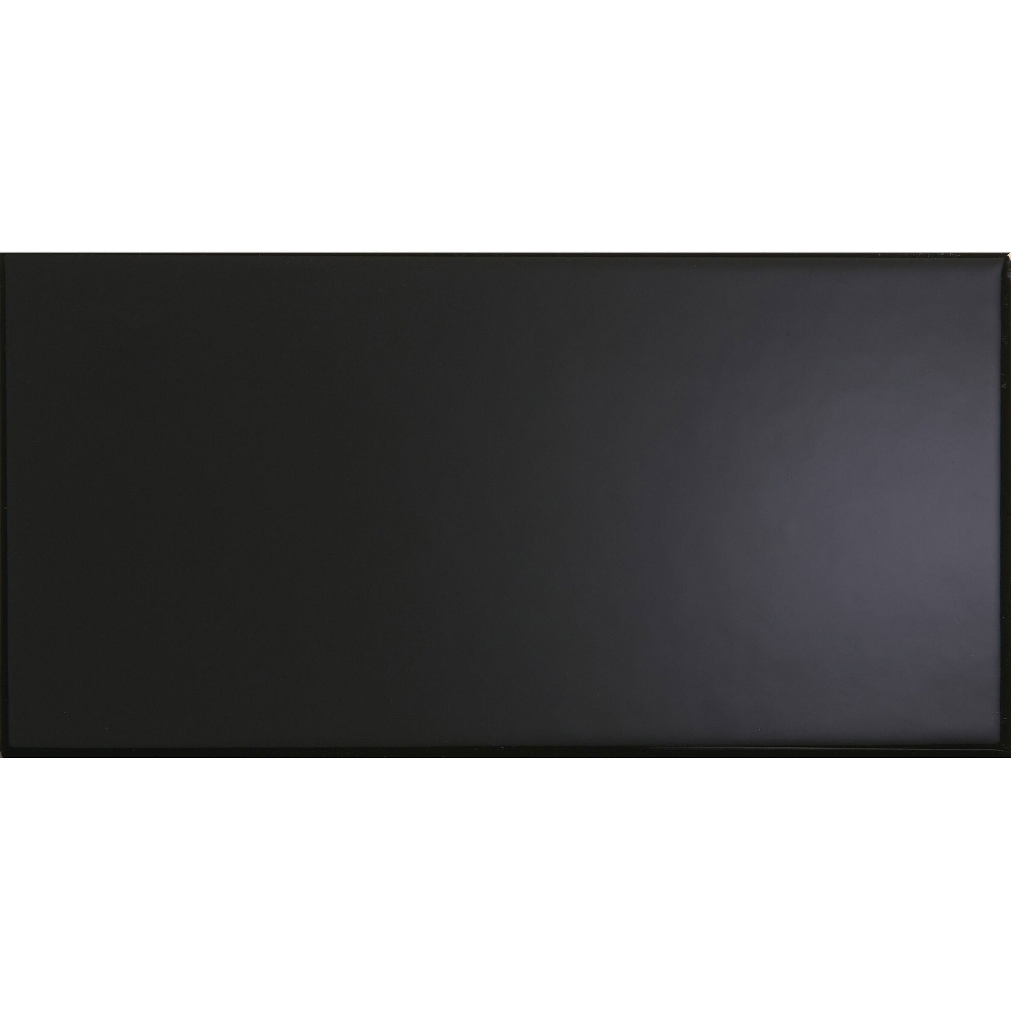 Town Black Matt Ceramic Wall Tile 100 x 200mm