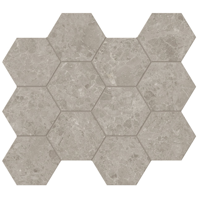 Unicom Starker Blooming Stone Light Clay Hexagon 30 x 34cm