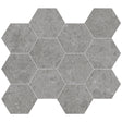 Unicom Starker Blooming Stone Misty Grey Hexagon 30 x 34cm