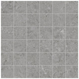 Unicom Starker Blooming Stone Misty Grey Mosaico 30 x 30cm