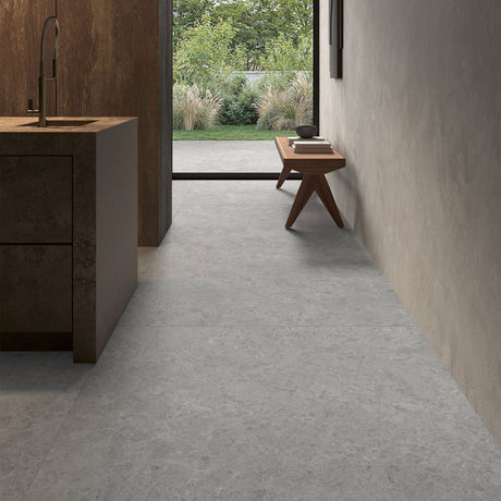 Unicom Starker Blooming Stone Misty Grey Rett Wall & Floor Tiles