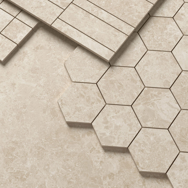 Unicom Starker Blooming Stone Sunny Beige mosaics and tiles