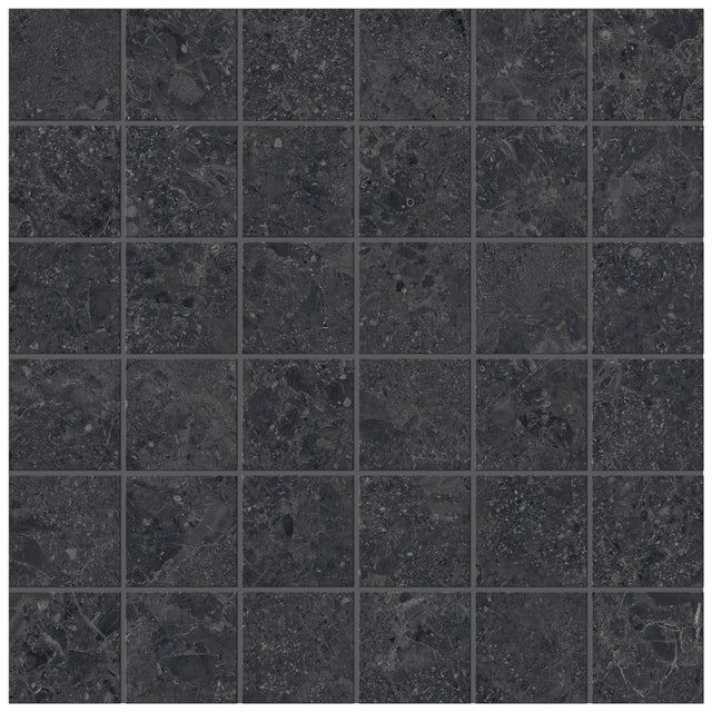 Unicom Starker Blooming Stone Thunder Black Mosaico 30 x 30cm