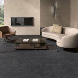Unicom Starker Blooming Stone Thunder Black Rett Wall & Floor Tiles