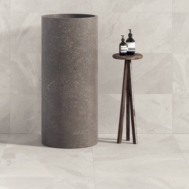 Unicom Starker Brazilian Slate Oxford White Rett Tiles