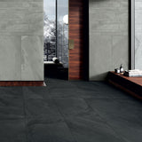 Unicom Starker Brazilian Slate Rail Black Rett Tiles