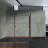 Unicom Starker Brazilian Slate Silk Grey Rett Tiles