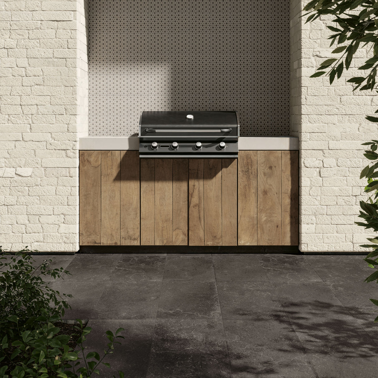 Unicom Starker Châteaux Antracite Rett Wall & Floor Tiles