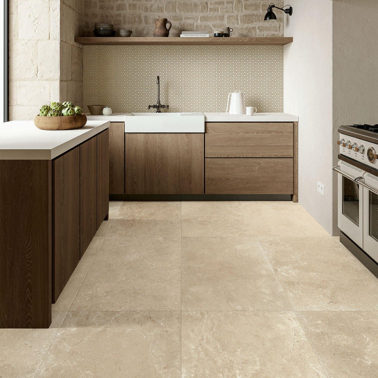 Unicom Starker Châteaux Beige Rett Wall & Floor Tiles