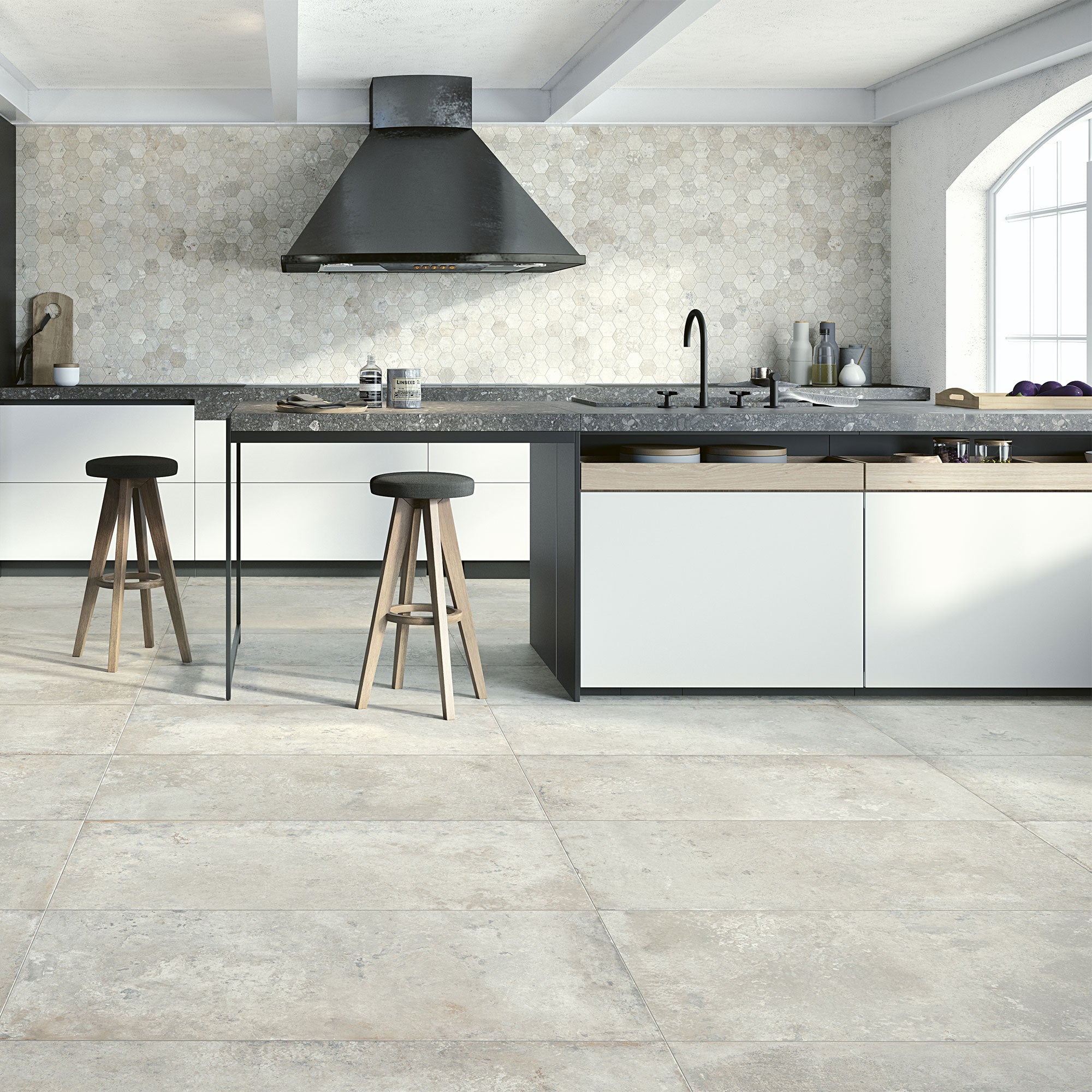 Unicom Starker Debris Flint Rett Tiles