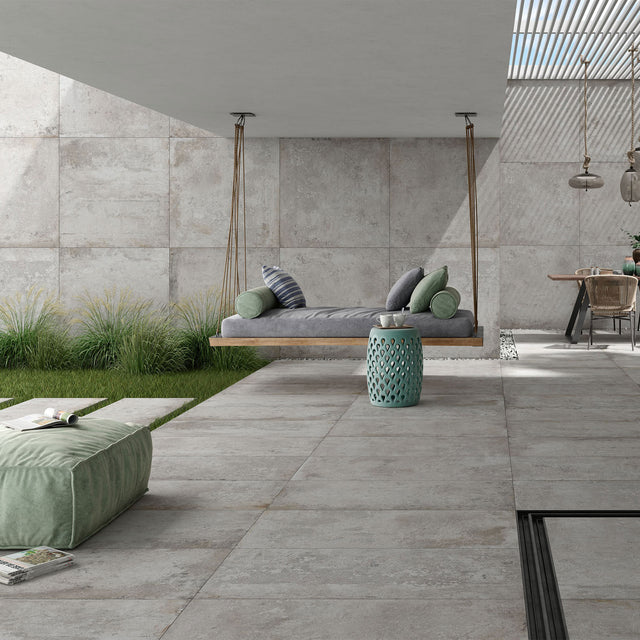 Unicom Starker Debris_2thick Cinder Rett Outdoor Tiles