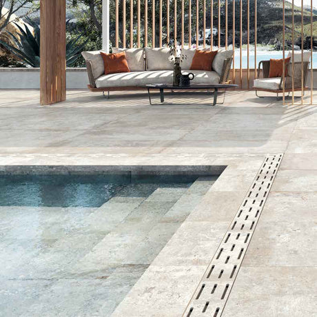 Unicom Starker Debris_2thick Flint Rett Outdoor Tiles